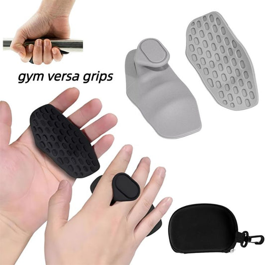 🏋️‍♂️ Grips Versa Antidérapants pour Musculation – Poignées de Gym Confortables & Performantes | Avec Étui de Transport